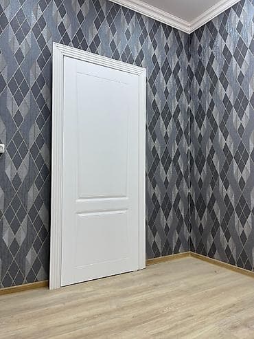 Proton: Ağ rəngli interyer qapısı - Klassik-minimal dizayn: zərif frezli — 1