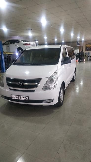 SİFARİŞ Hyundai H-1 (Starex) mikroavtobus - Kuzov: ağ rəng, 5 qapı
