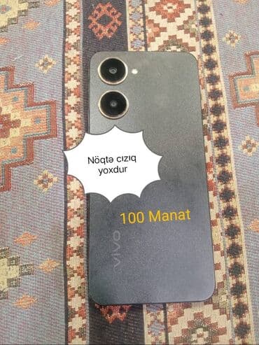 Vivo Y3, 128 GB, rəng - Boz, İki sim kartlı