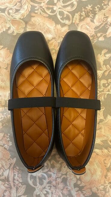 barya ayakkabı: Baletkalar, Ölçü: 37, rəng - Qara, Yeni — 1