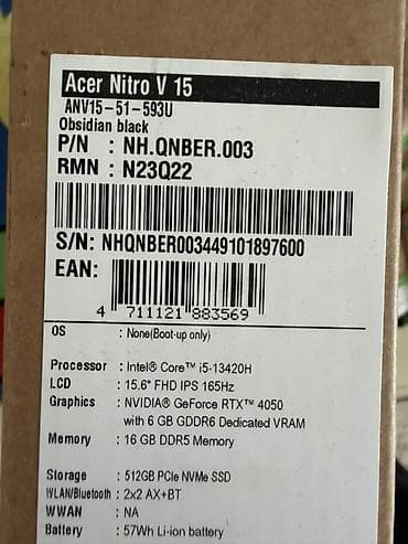 msi notebook: Acer Nitro, 15.6 ", Intel Core i5, 512 GB — 1