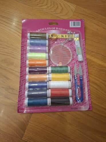 Universal tikiş dəsti – praktik gündəlik istifadə üçün Dəstdə