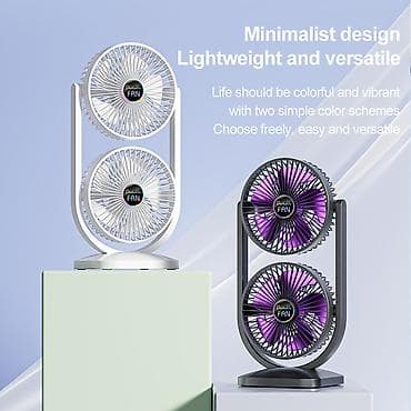 ventil: Masaüstü 2 Başlı Sərinkeş Double Coolness Dual Fan . ❄️ Sərinlik artıq — 7