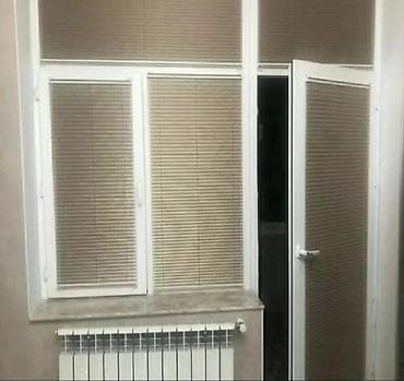 Plisse jalüzlər – pəncərə və eyvan qapıları üçün - Material: sıx