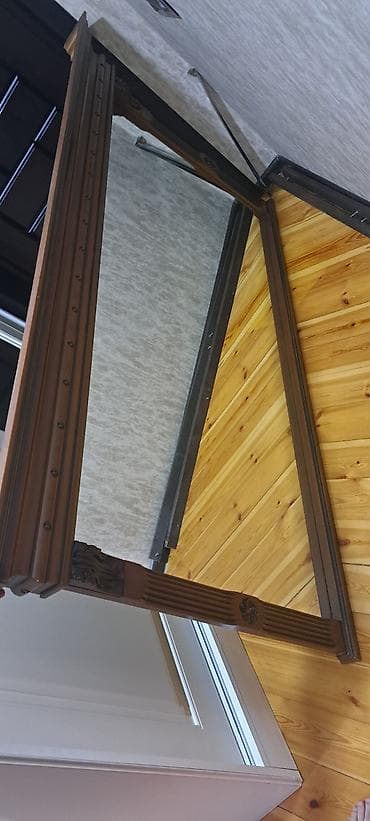 listir: Güzgü Divar üçün, Düzbucaqlı, Dekorativ, Çərçivə ilə — 1