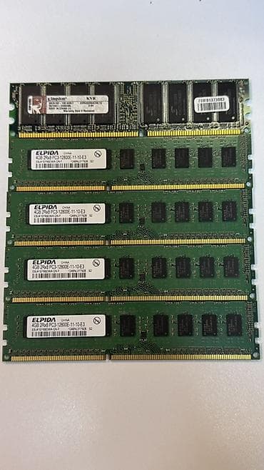 - Server üçün DDR3 ECC Registered RAM modulları - Brendlər: Elpida (4
