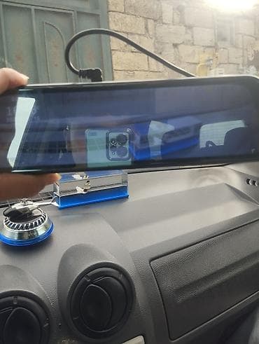 Ağıllı arxa güzgü tipli avtomobil DVR kamera sistemi - Geniş toxunma