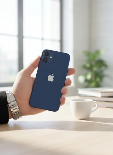 dubay iphon: IPhone 12, Mavi, Face ID — 3