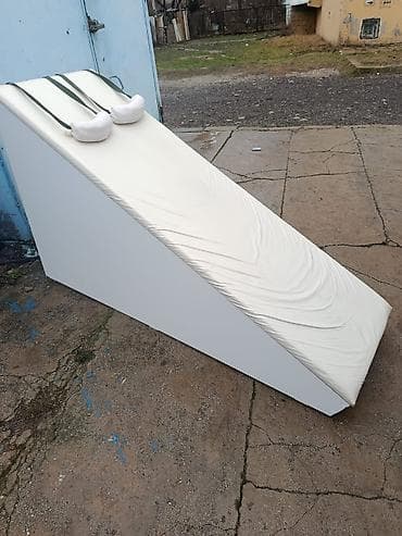 Masaj kuşetkası, Qatlanmayan, rəng - Süd rəngi