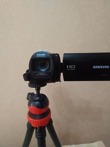 Samsung HMX-F80 rəqəmsal videokamera + mini tripod - Sensor: HD CMOS — 1