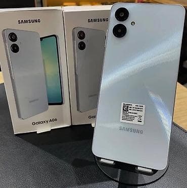 Samsung Galaxy A06, 128 GB, rəng - Ağ, Zəmanət