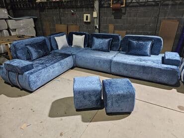 divan kreslo ucuz qiymete: Künc divan, Qonaq otağı üçün, Açılan — 5