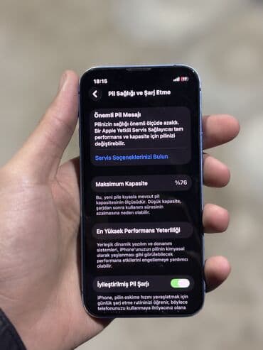 iphone x ucuz: IPhone 13 mini, 128 GB, Mavi, Face ID — 4