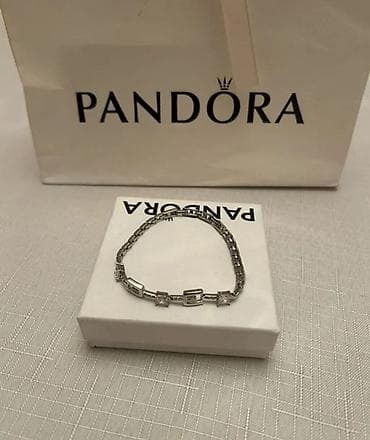 idman dest: Pandora gümüş qolbaq - Brend: Pandora - Material: 925 ayar gümüş — 1