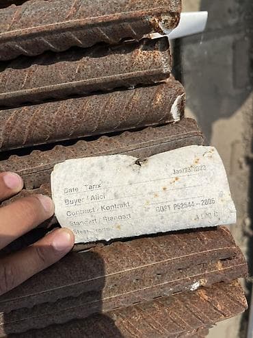 Məhsul: Armatur dəmiri Baku Steel Company istehsalidi. Ehtiyac