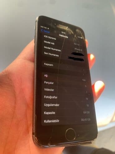 чехлы для телефонов в баку: IPhone 8, 64 ГБ, Черный, Битый — 4