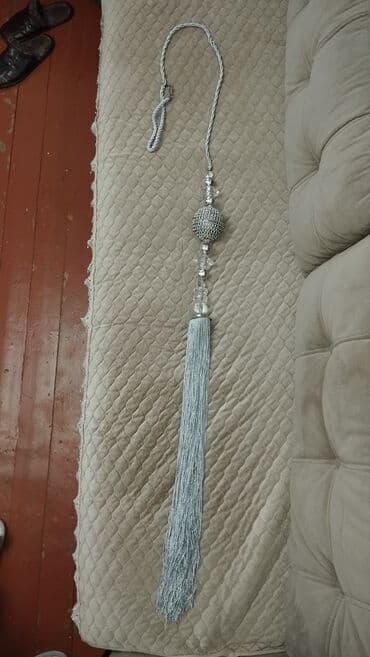 ag reng sekil: Pərdə üçün dekorativ bağ (tieback). Təzədir istəyən əlaqə saxlasın — 6