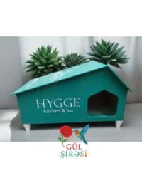 домик для кошек: Taxta pişik evi – “Burada yerim rahatdır” yazılı - Material — 24