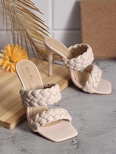 Tuflilər: Bershka, Ölçü: 38, rəng - Bej, İşlənmiş — 1