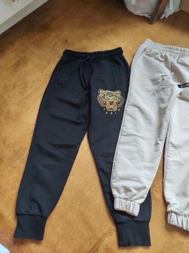 детская и подростковая одежда: Wekilleri cevirin Uşaq geyimləri dəsti 1) Mavi jeans şalvar - Düz — 4