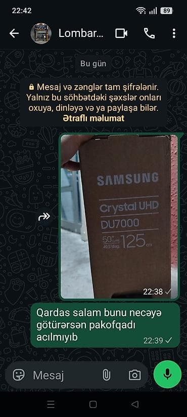 gitara tuner: Yeni Televizor Samsung 50" 4K (3840x2160), Pulsuz çatdırılma — 1
