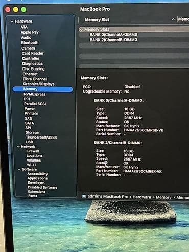 macbook pro 2018: Apple MacBook Pro 2019 16.1inch 32gb ram Kosmetik vəziyyəti yaxşıdır — 8