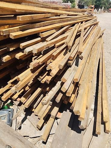 Taxta şalban və latalar - Material: iynəyarpaq ağacından (şalban/lat)