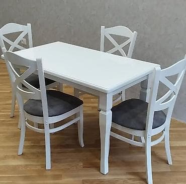 kapron stol stul: Mətbəx üçün, Yeni, Açılmayan, 4 stul — 2