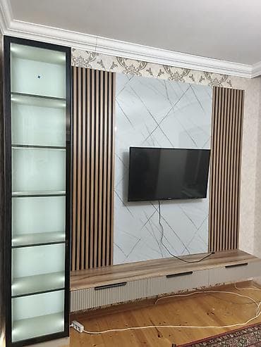 yığılma: Mebel dizayn və yığma xidməti - TV stendi və dekorativ TV zonaları — 3