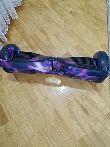 Elektrik nəqliyyatı: Qalaktika dizaynlı hoverboard (iki təkərli balans skeyti) - — 1