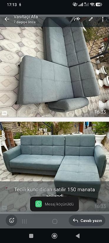 divan satisi: Tecili kunc dican satilir 150 manata acilandi
Bienqedi*afa 0607 — 1