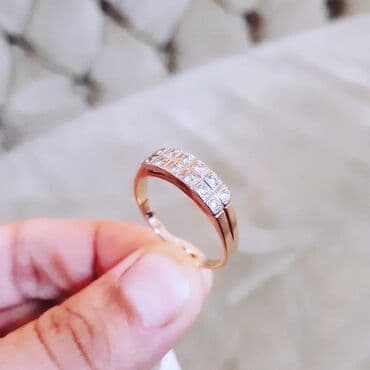 qaş sabitləyici: Toy, Üzük, Sarı qızıl, 585 Əyar — 3