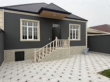 qusar evler: Həyətyanı fərdi yaşayış sahəsi - Hündür hasarlı, tam qapalı həyət — 1