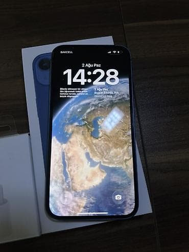 alfa term: IPhone 13, 128 GB, Mavi, Face ID — 5