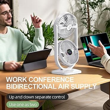 ventil: Masaüstü 2 Başlı Sərinkeş Double Coolness Dual Fan . ❄️ Sərinlik artıq — 4