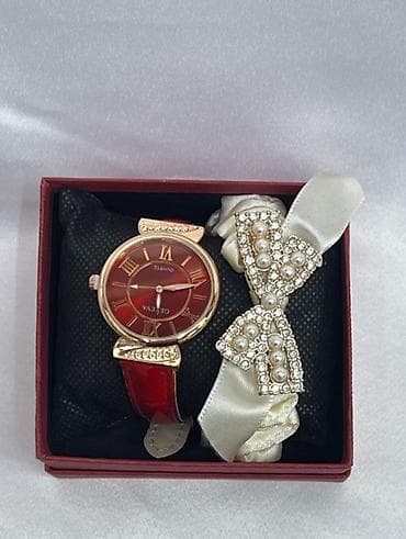 geneve: Klassik Saat dəsti, rəng - Ağ — 2