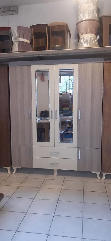 гардеробный шкаф: 4 Qapi Dolablar Hal Hazirda Anbarda Movcuddur. Sifariwlede ne reng — 1