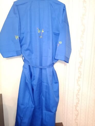 böyük bədən qadın donları: Ipək xalat kəmərli — 6