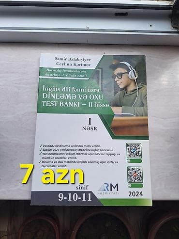 Dərs və imtahan hazırlığı üçün kitablar toplusu 1) 100 Sınaq İmtahanı — 8
