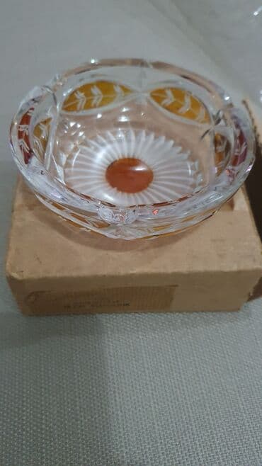 Bohemia kristal külqabı - Material: Çexoslovakiya istehsalı orijinal