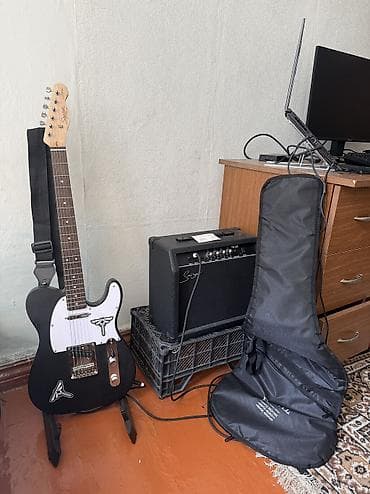 Elektron gitara, Fender, 6 sim, Yeni, Ünvandan götürmə