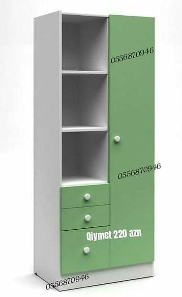 komputer stolları: Dolap qarderop Geyim və əşyalar üçün şkaf modelləri 1) Yaşıl-ağ — 1