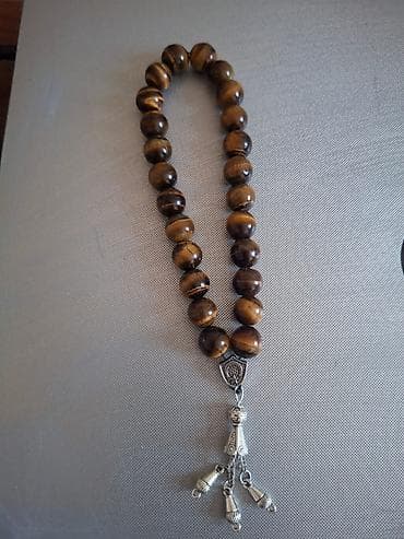 zen eau de parfum: Təbii “Pələng Gözü” daşlarından təsbeh tiqriniy qlaz.tiqroviy — 4