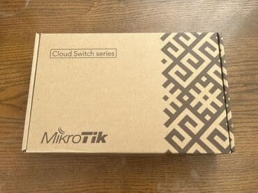 flashkart qiymetleri: MikroTik CSS610-8G-2S-IN Switch yenidir, test olunub. Managed — 1