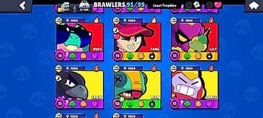 Velosiped ehtiyyat hissələri: Brawl Stars hesabı – yüksək göstəricilər və zəngin kolleksiya Profil — 9