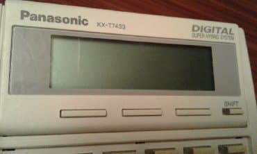 reqemsal aparat: Stasionar telefon Panasonic, Simli, İşlənmiş — 2