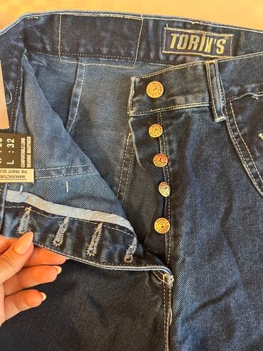 Toy paltarları və aksesuarları: Djins. Alman malı. Ölçülər: Taliya 58-70 sm. Hündürlük: 1,30 Təzə — 17