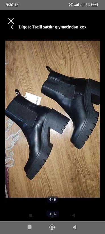 Asos, Ölçü: 38.5, rəng - Qara, Yeni