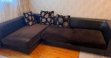 Künc divan, Açılmayan, Bazasız, Süni dəri, Çatdırılma yoxdur