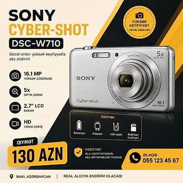 irşad electronics notebook hp: Sony Cyber-shot DSC-W710 fotoaparat problemsiz — 1